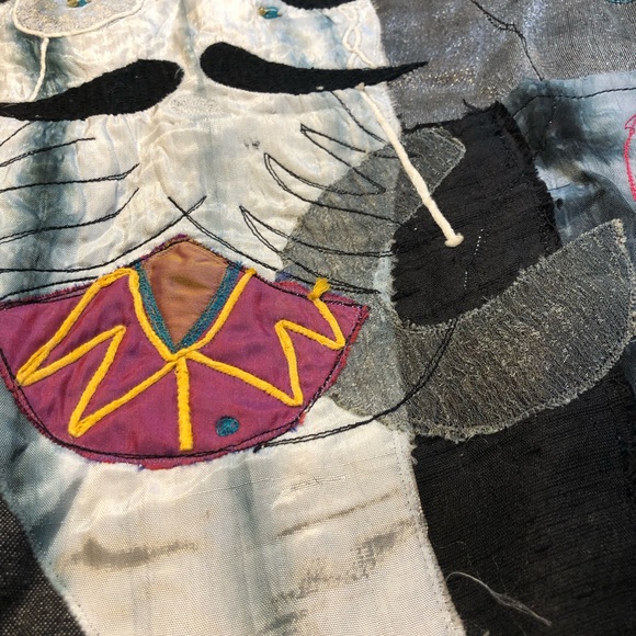 Sandy Starkman Jacket Womens Med Art to Wear Silk Rayon 80's 90's Y2K - Picture 5 of 16